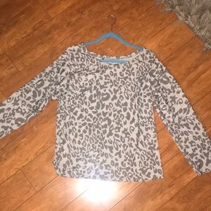 Leopard Print Long Sleeve